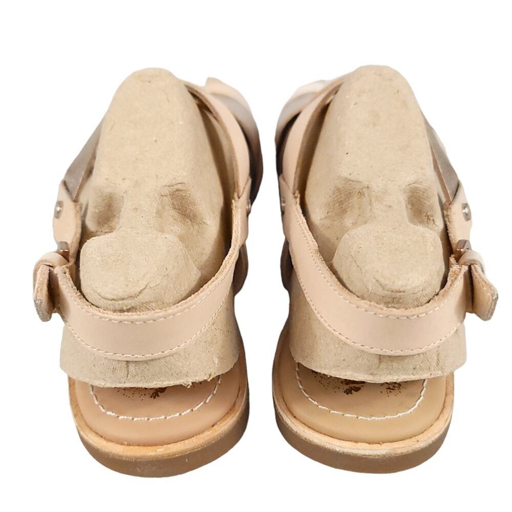 Sorel Ella Criss Cross Sandal In Natural Tan - Picture 6 of 12